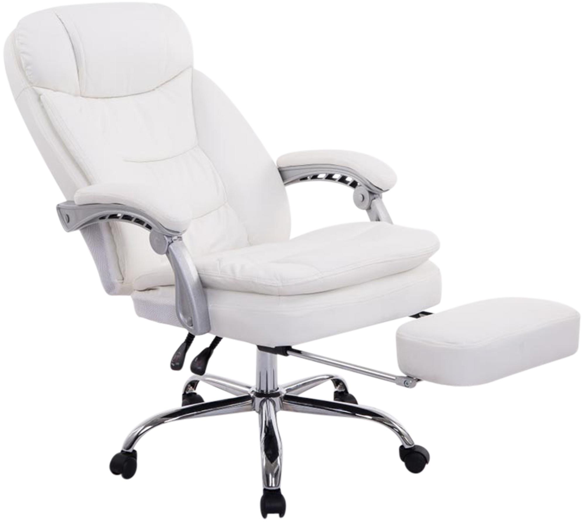 Chaise de bureau XL Troy en similicuir