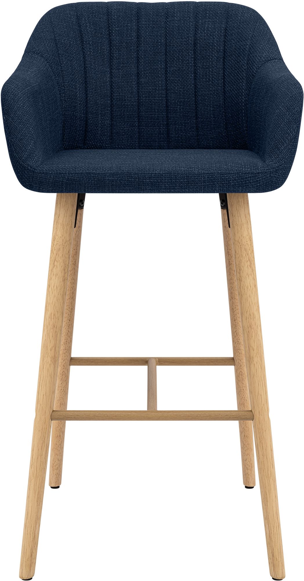 Tabouret de bar Ando tissu