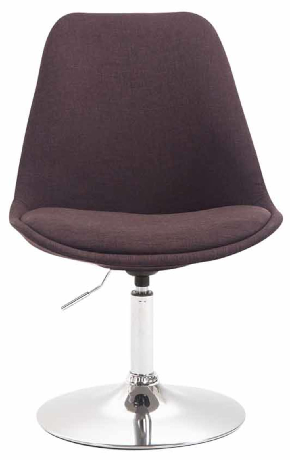 Lot de 4 Chaises de salle à manger Maverick tissu avec pied trompette