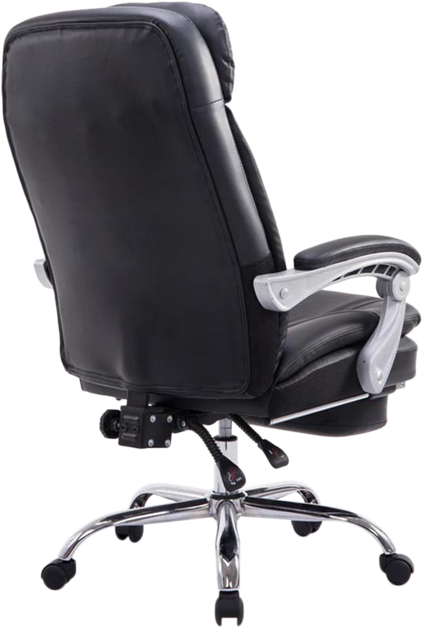 Chaise de bureau XL Troy en similicuir