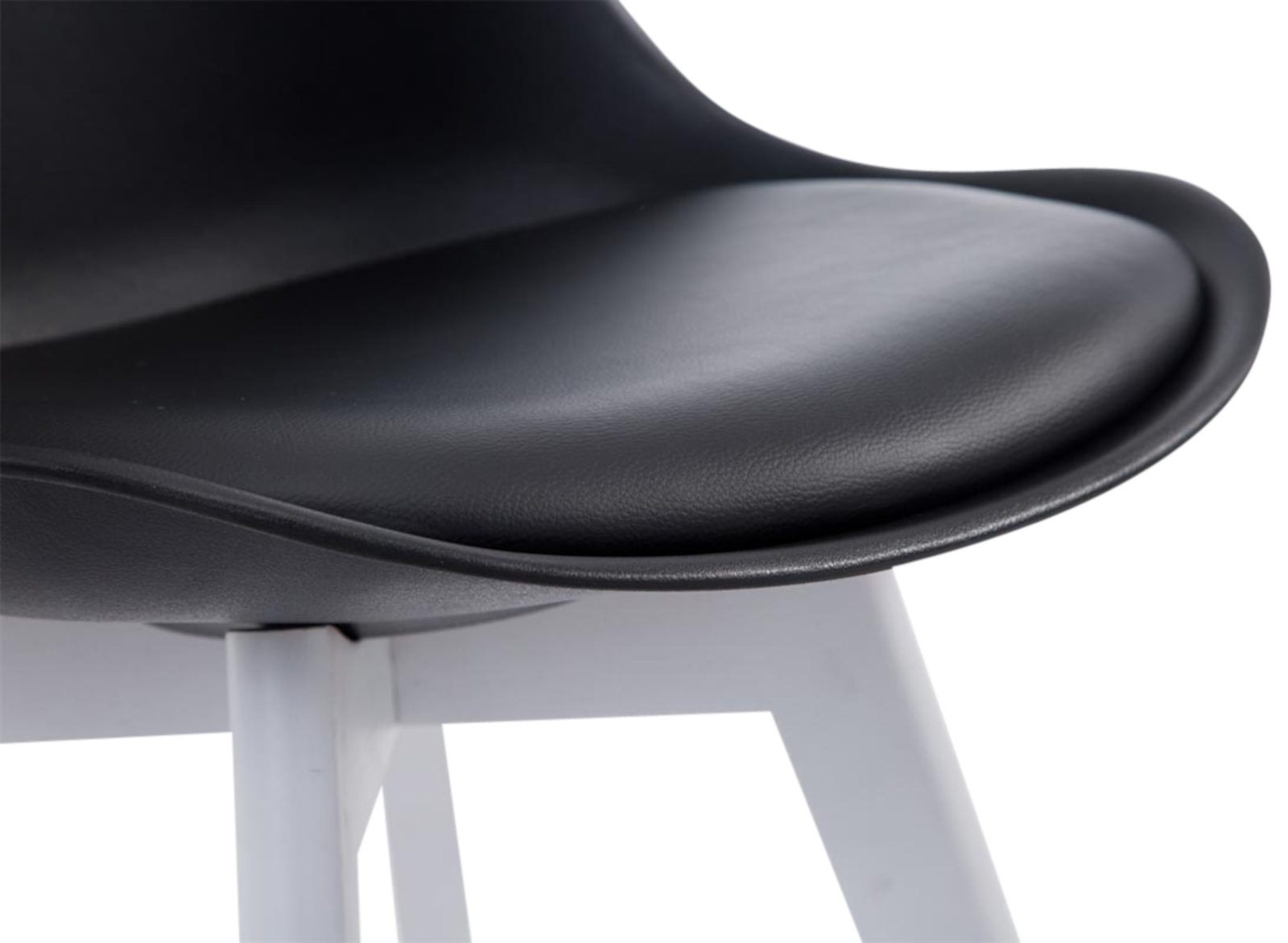 Lot de 4 chaises de salle à manger Borneo V2 en similicuir
