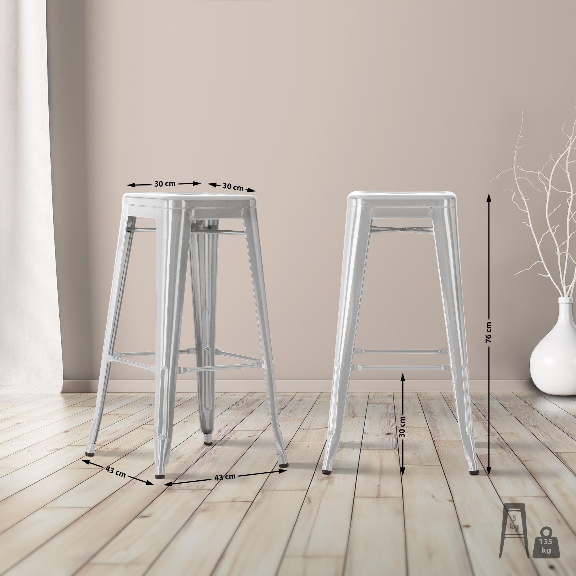 Tabouret de bar Joshua