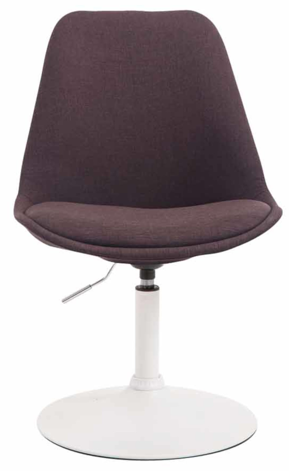 Lot de 4 Chaises de salle à manger Maverick tissu avec pied trompette