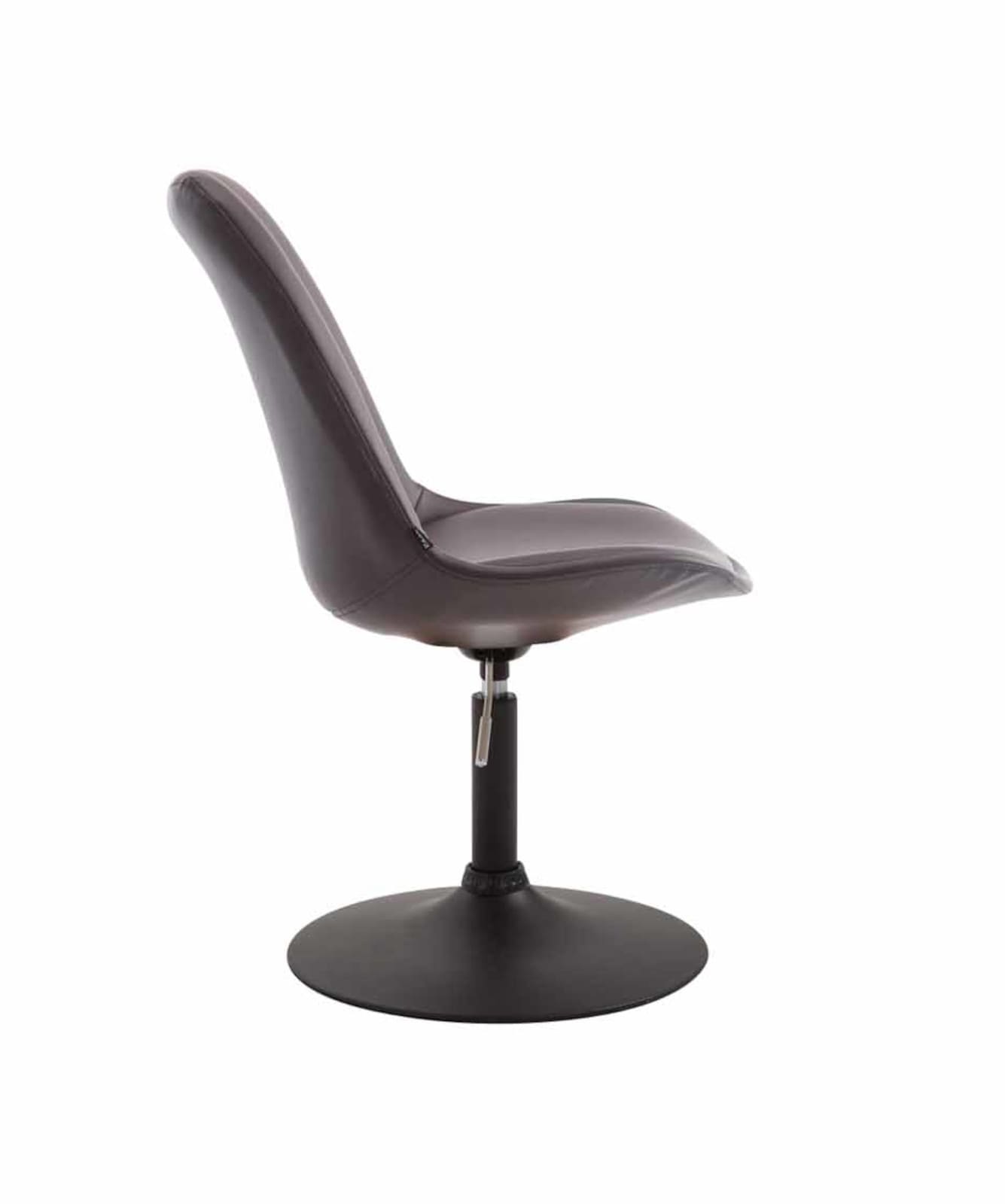 Lot de 4 Chaises de salle à manger Maverick similicuir avec pied trompette