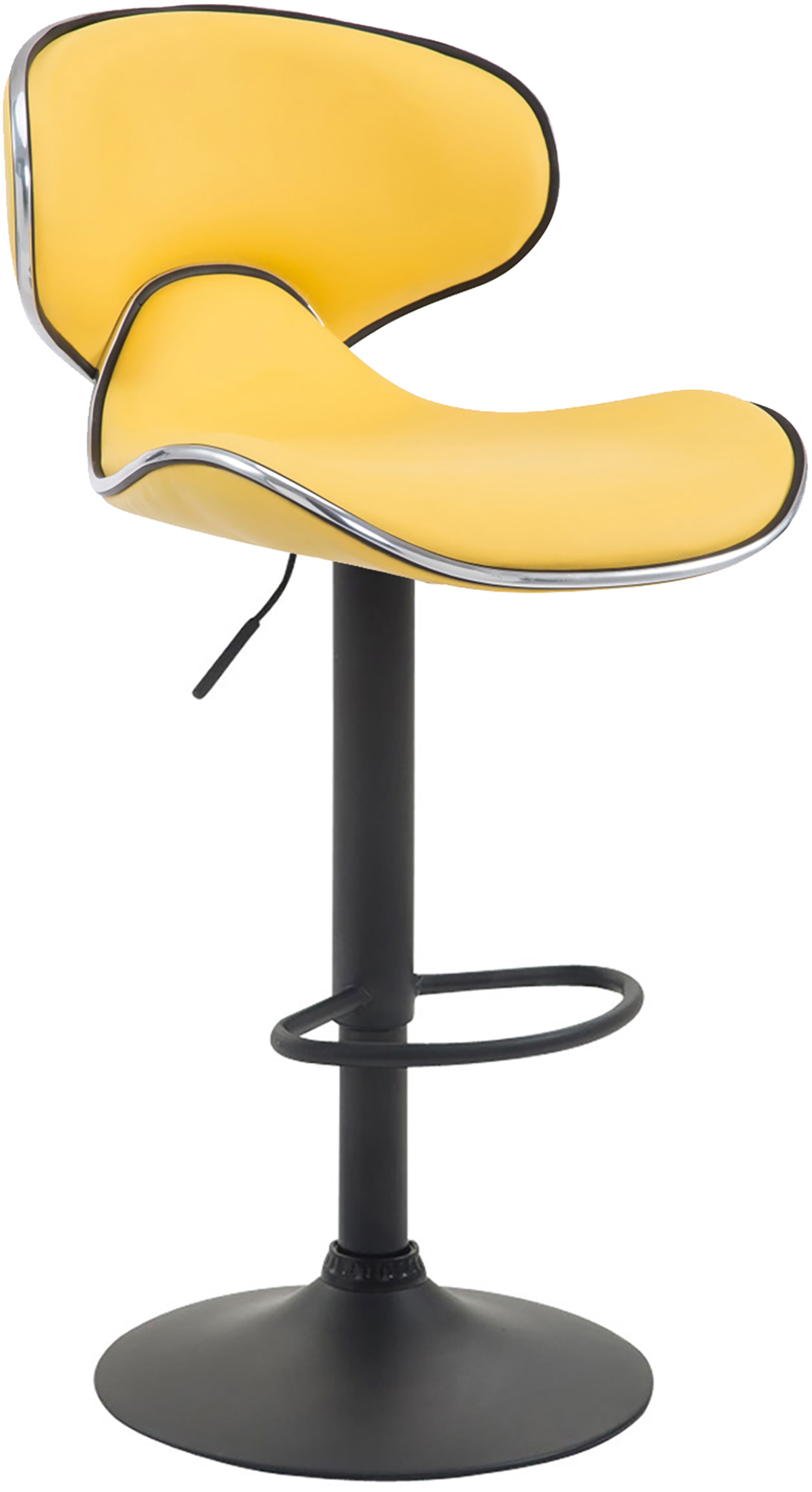 Lot de 2 tabourets de bar Las Vegas V2 similicuir
