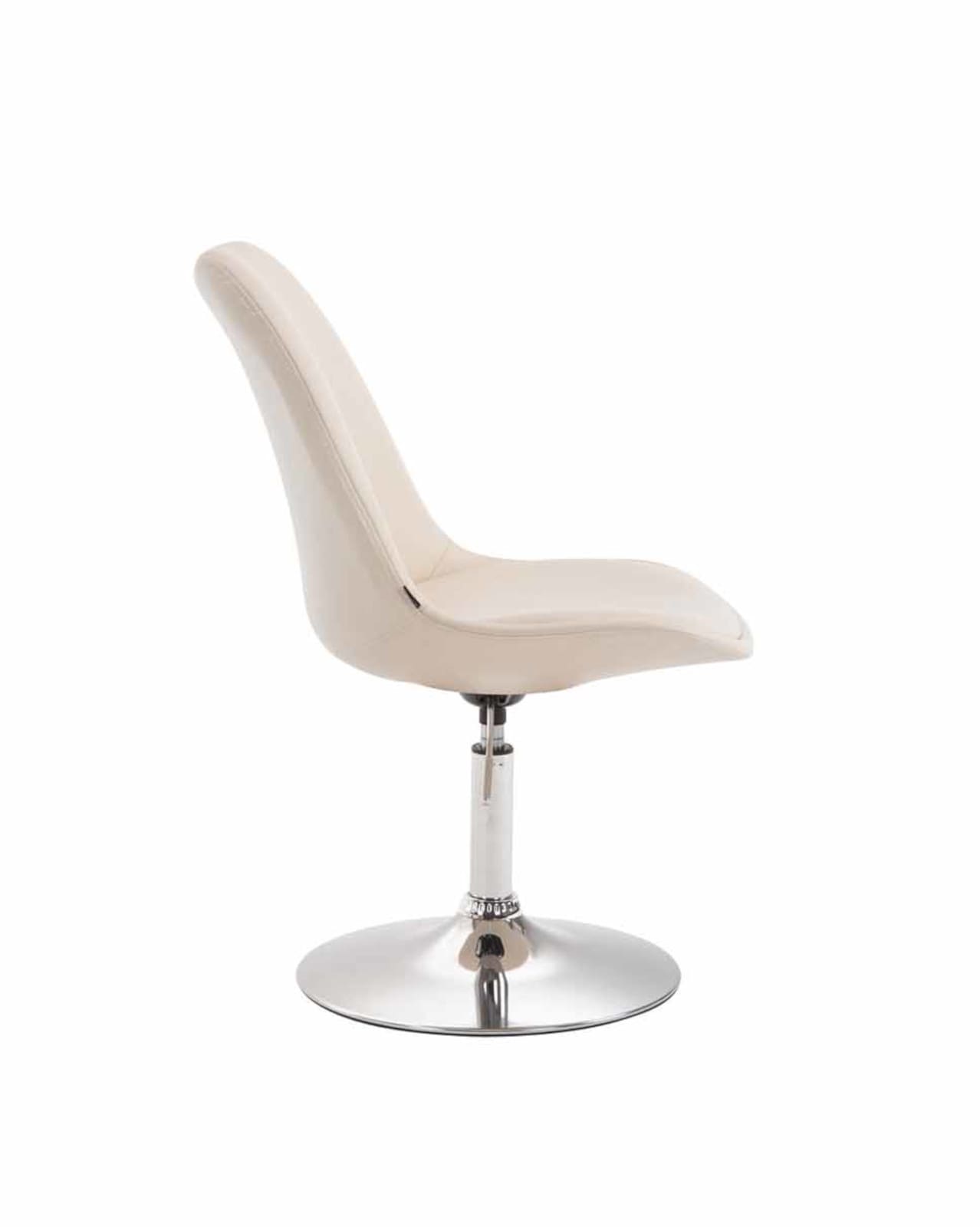 Lot de 4 Chaises de salle à manger Maverick similicuir avec pied trompette
