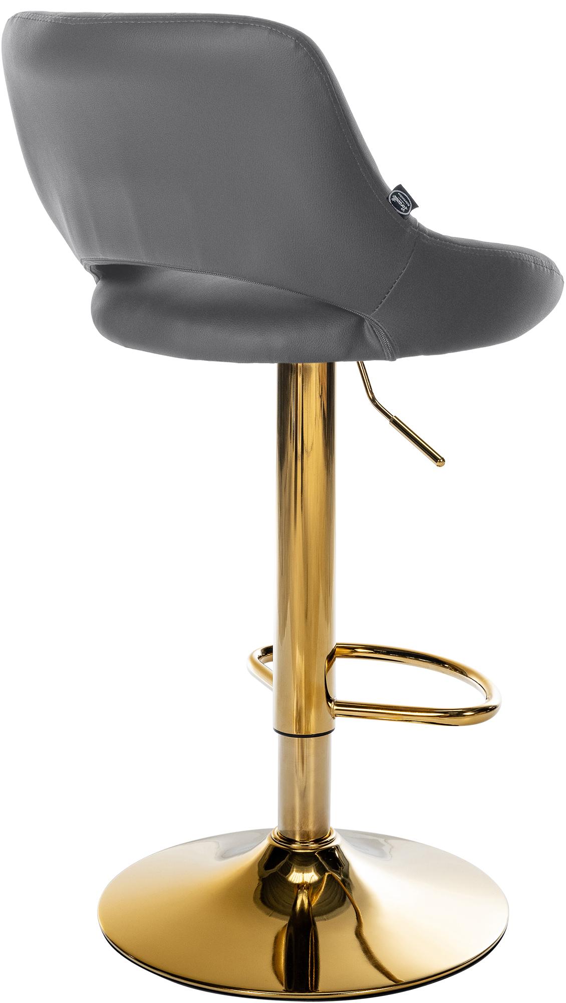 Tabouret de bar Milet en similicuir