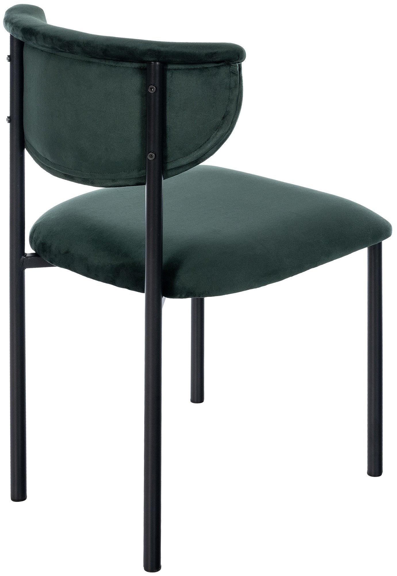 Chaise de salle à manger Gambell en Velours