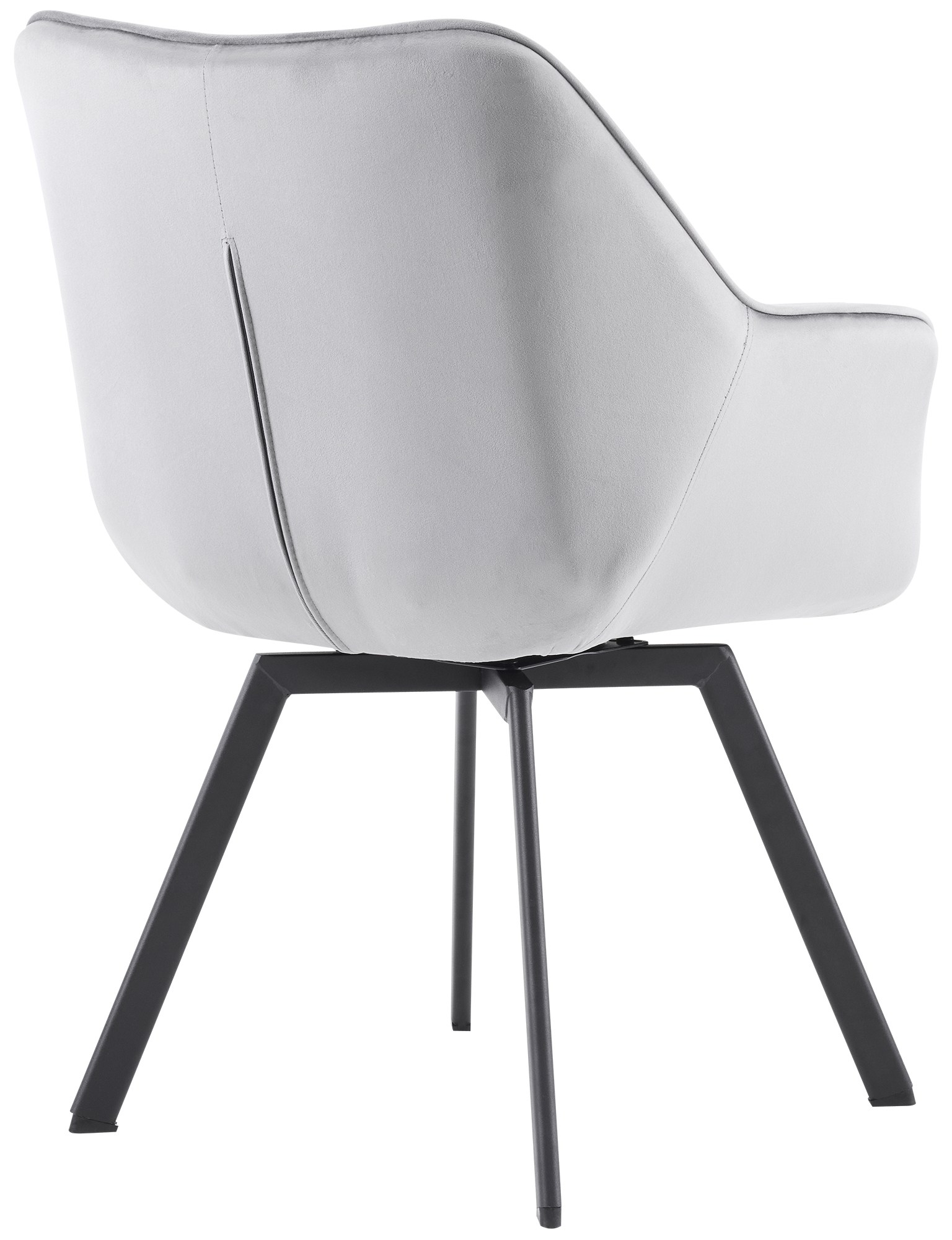 Chaise de salle à manger Jordi velours
