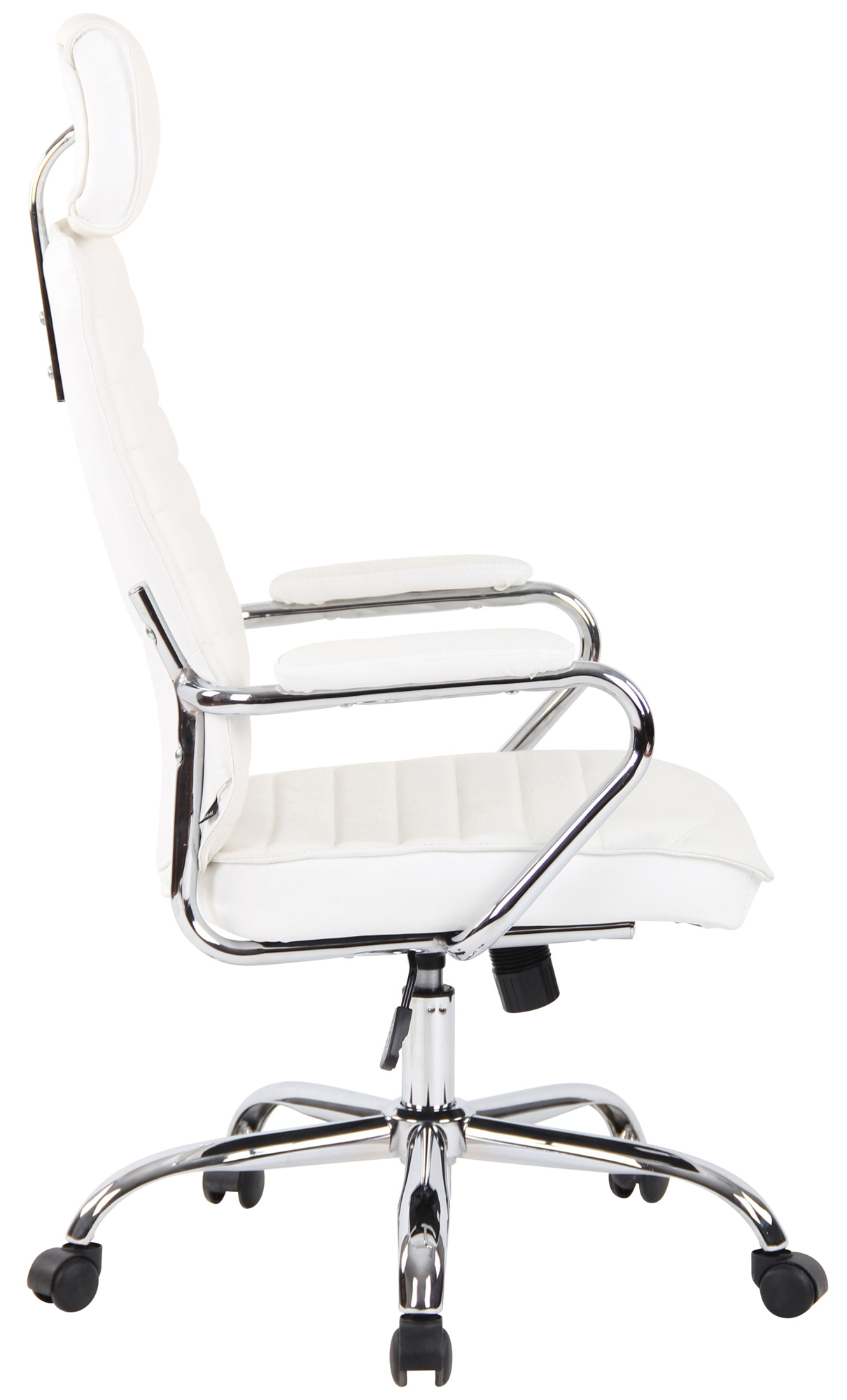 Fauteuil de bureau  Rako en véritable cuir ajustable et pivotant