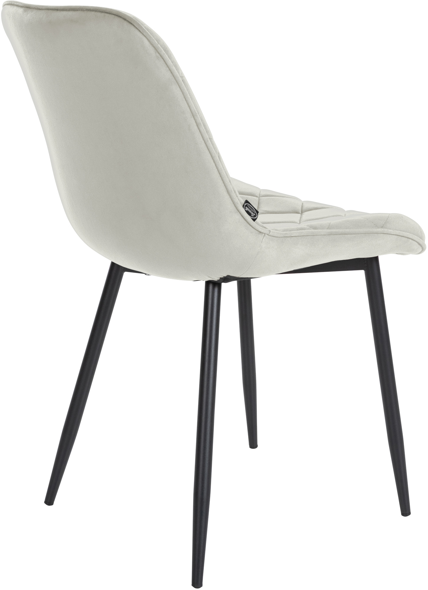 Lot de 4 chaises Springs velours