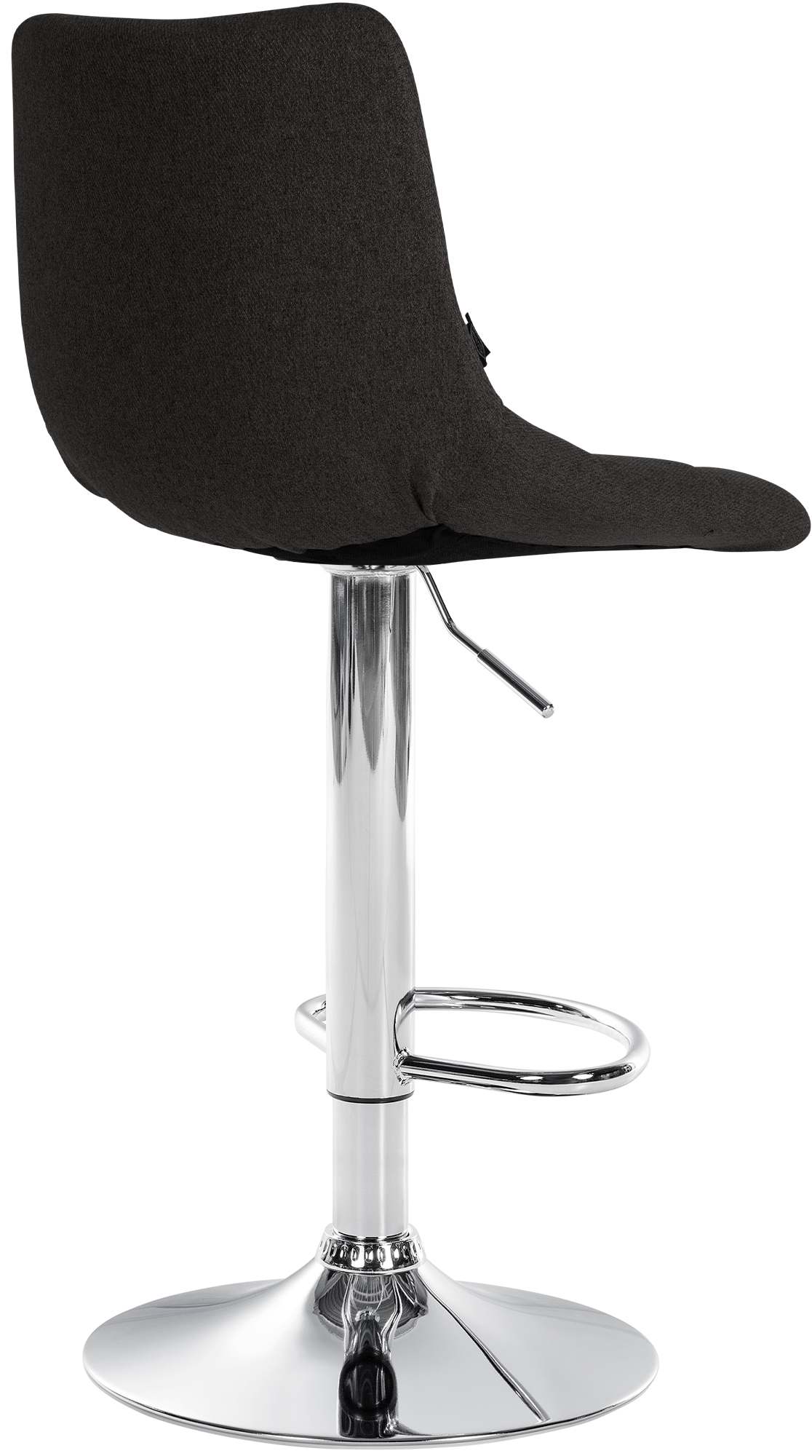 Lot de 2 tabourets de bar Jerry tissu