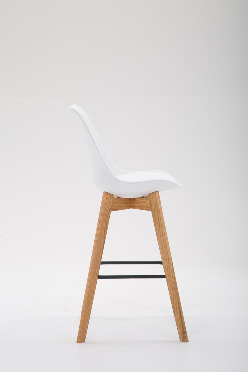 Tabouret de bar Metz à coque plastique