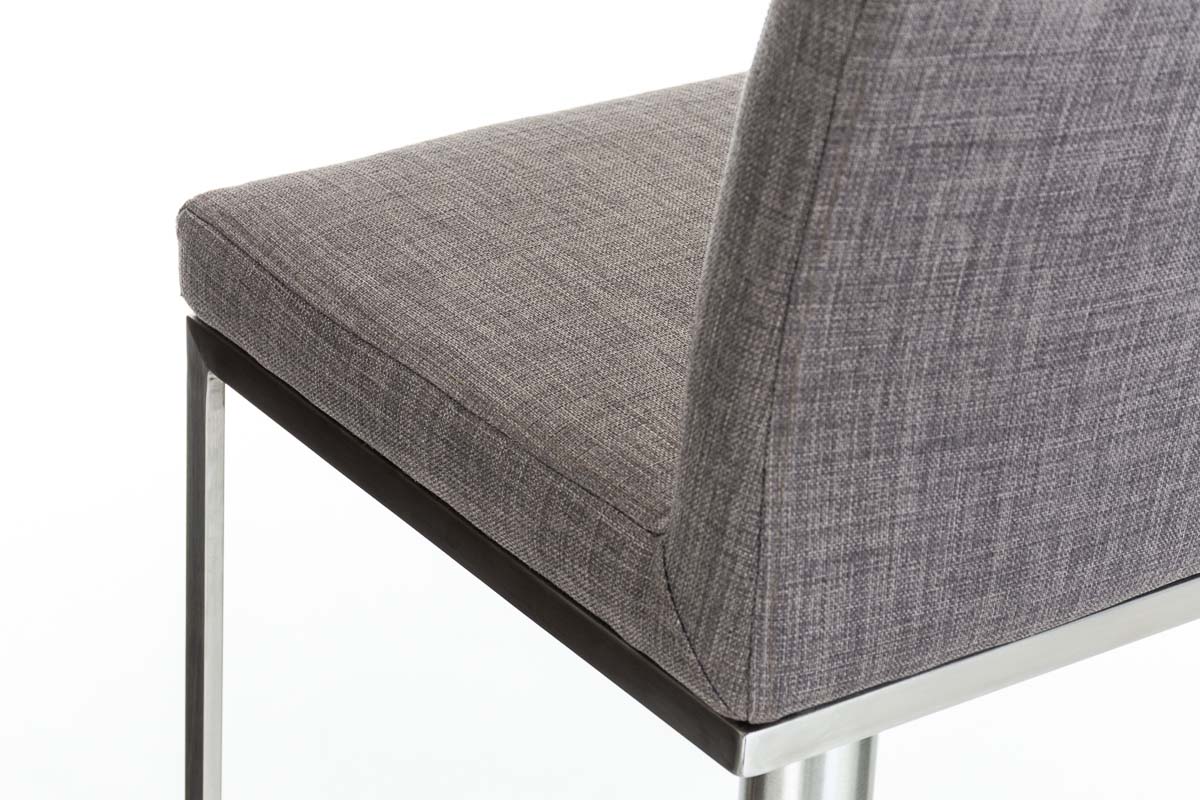 Lot de 2 tabourets de bar Panama en tissu