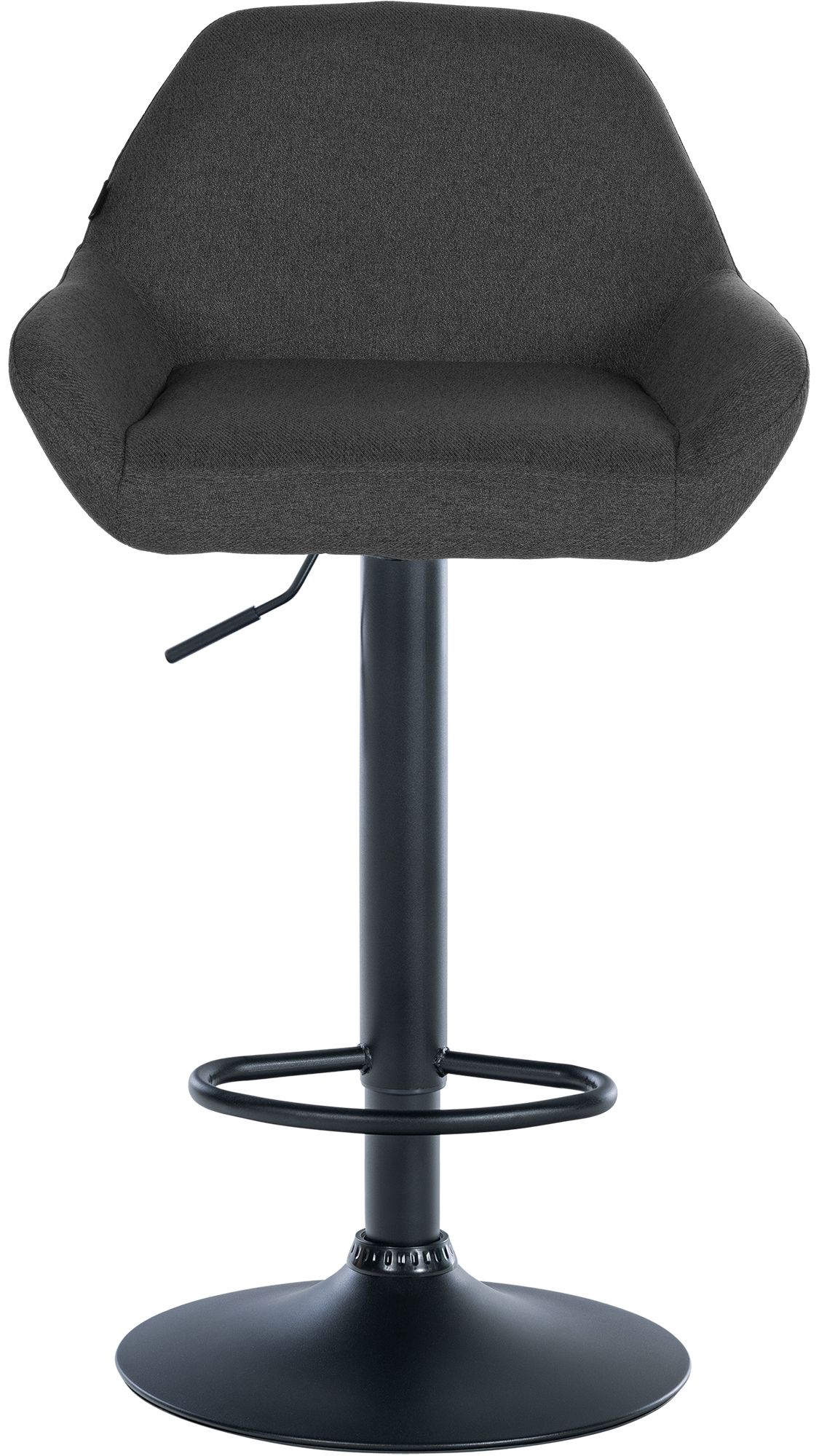 Lot de 2 tabourets de bar Braga en tissu
