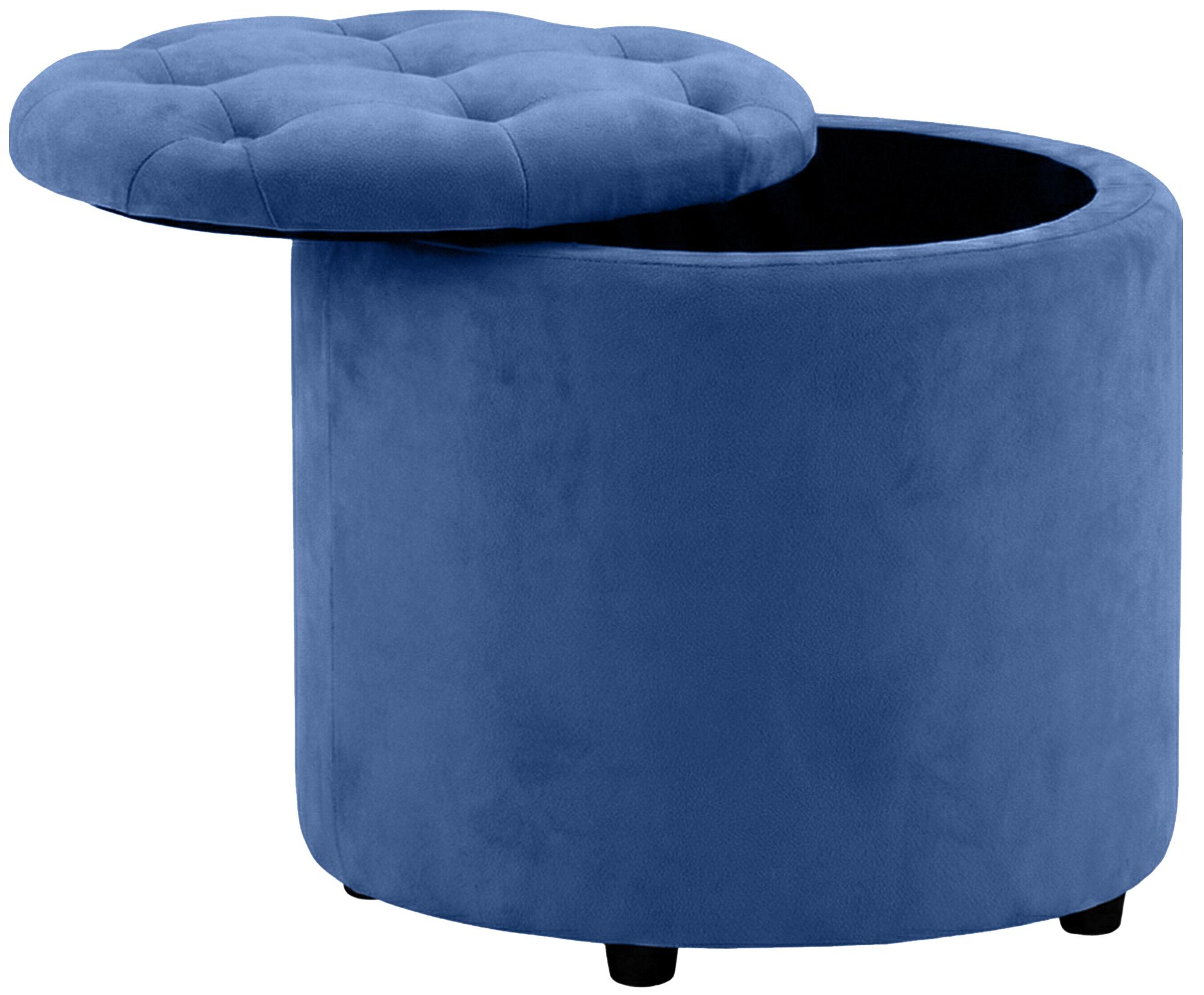Tabouret Pantin en velours