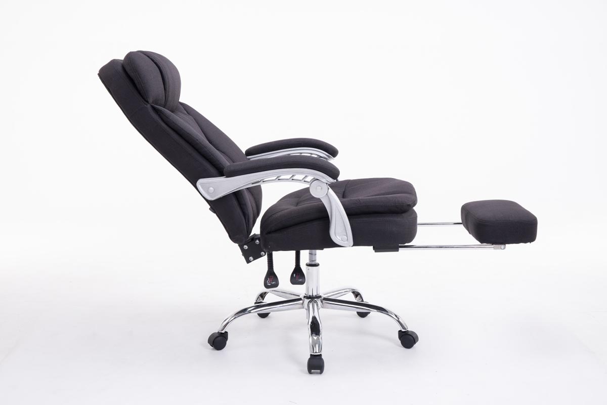 Chaise de bureau XL Troy Tissu