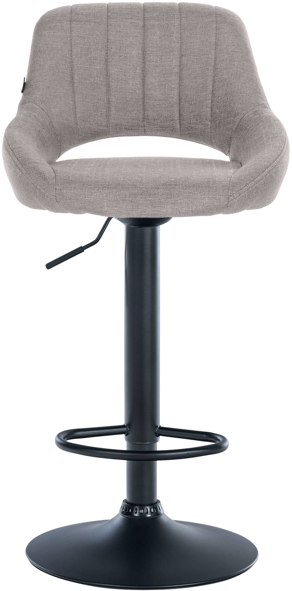 Lot de 2 tabourets de bar Milet en tissu