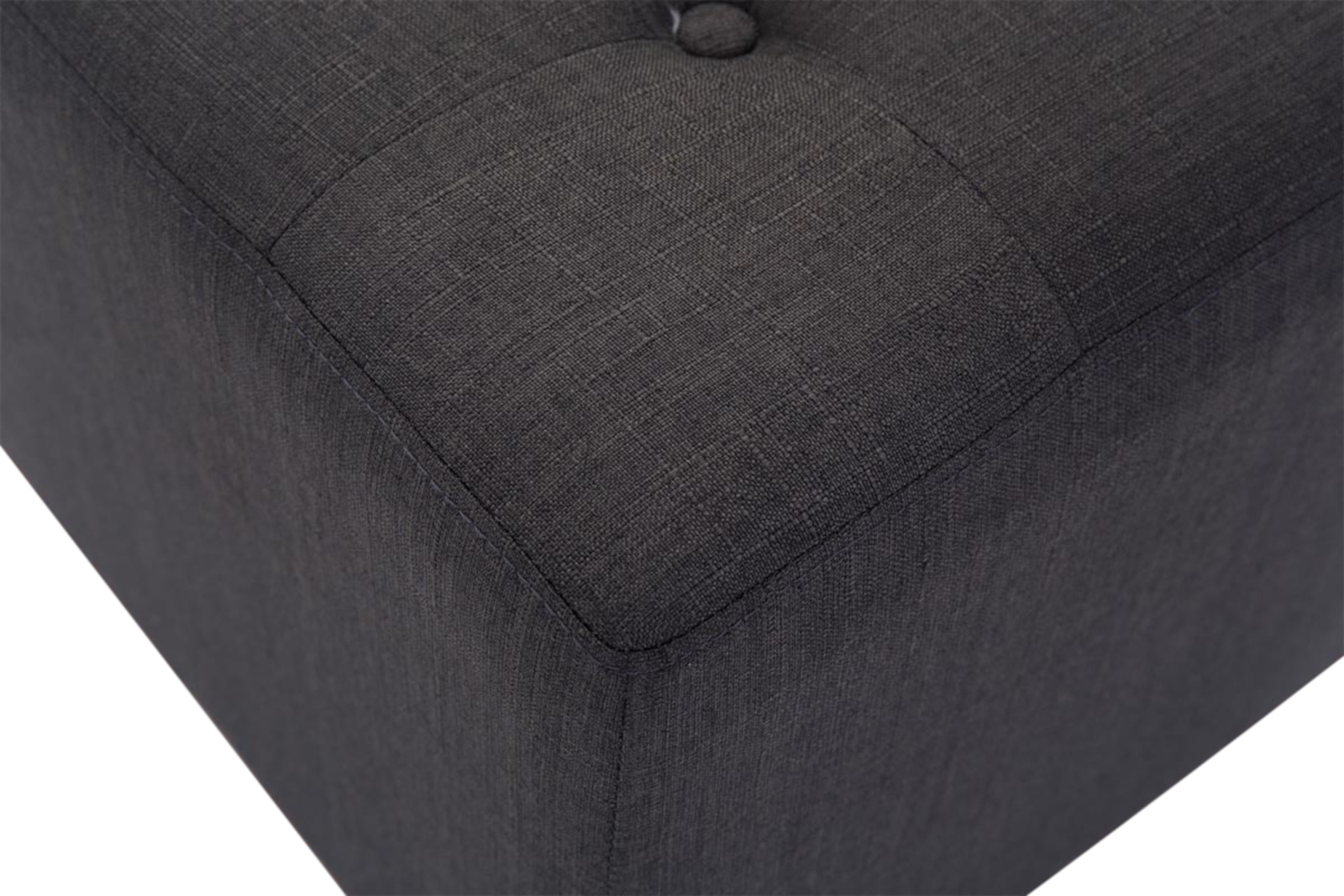 Lot de 2 tabourets bas Pharao en tissu