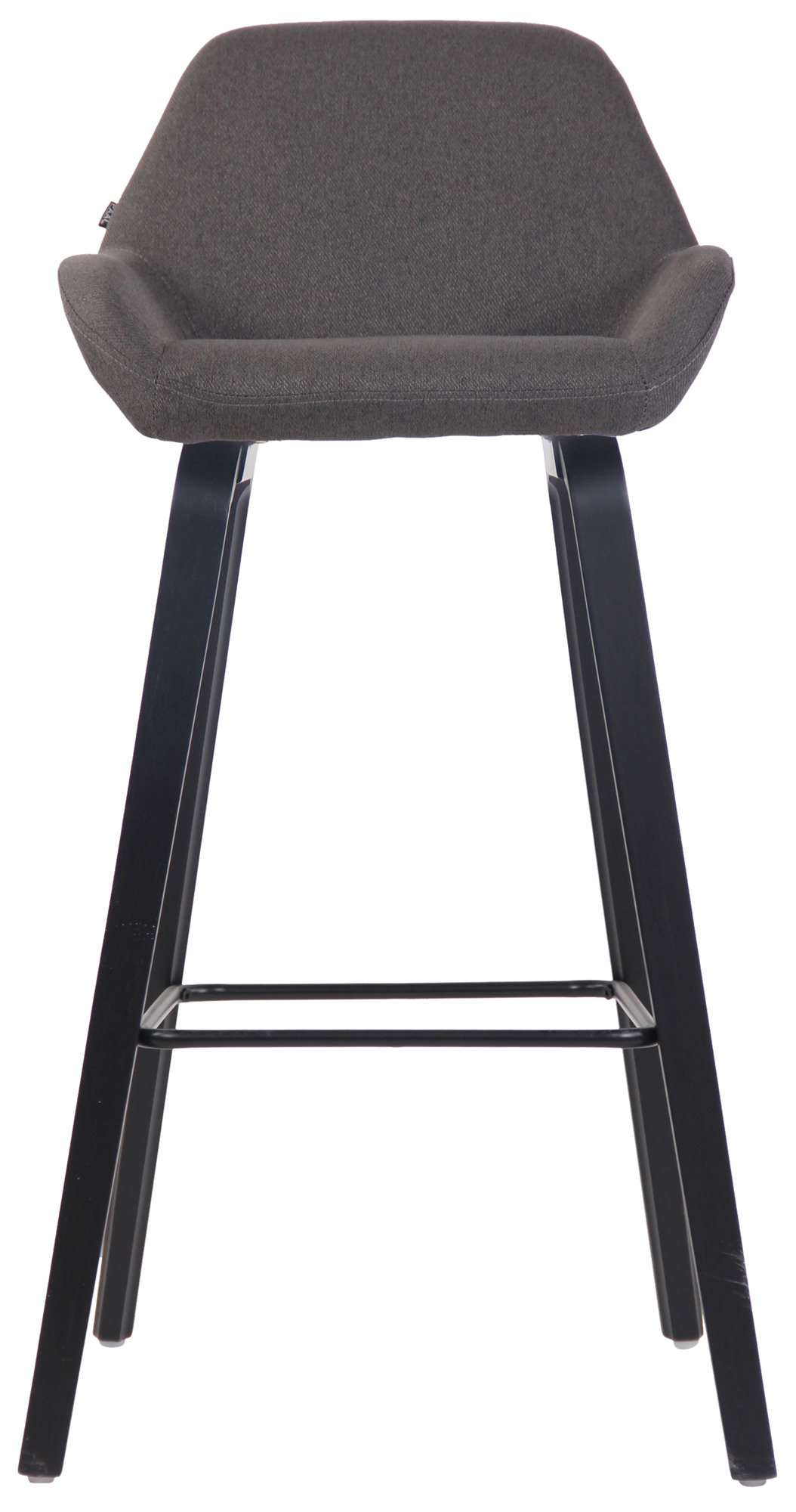 Tabouret de bar Newnan en tissu à 4 pieds