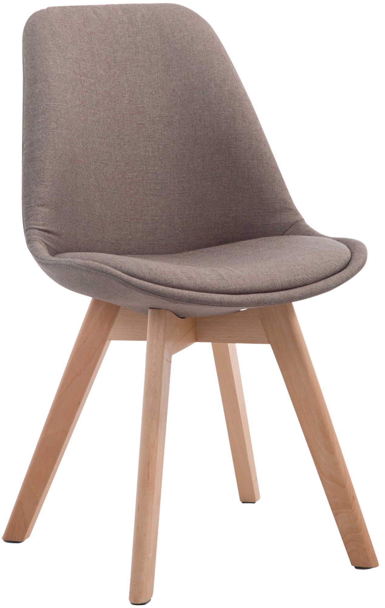 Chaise de visiteur Borneo V2 tissu