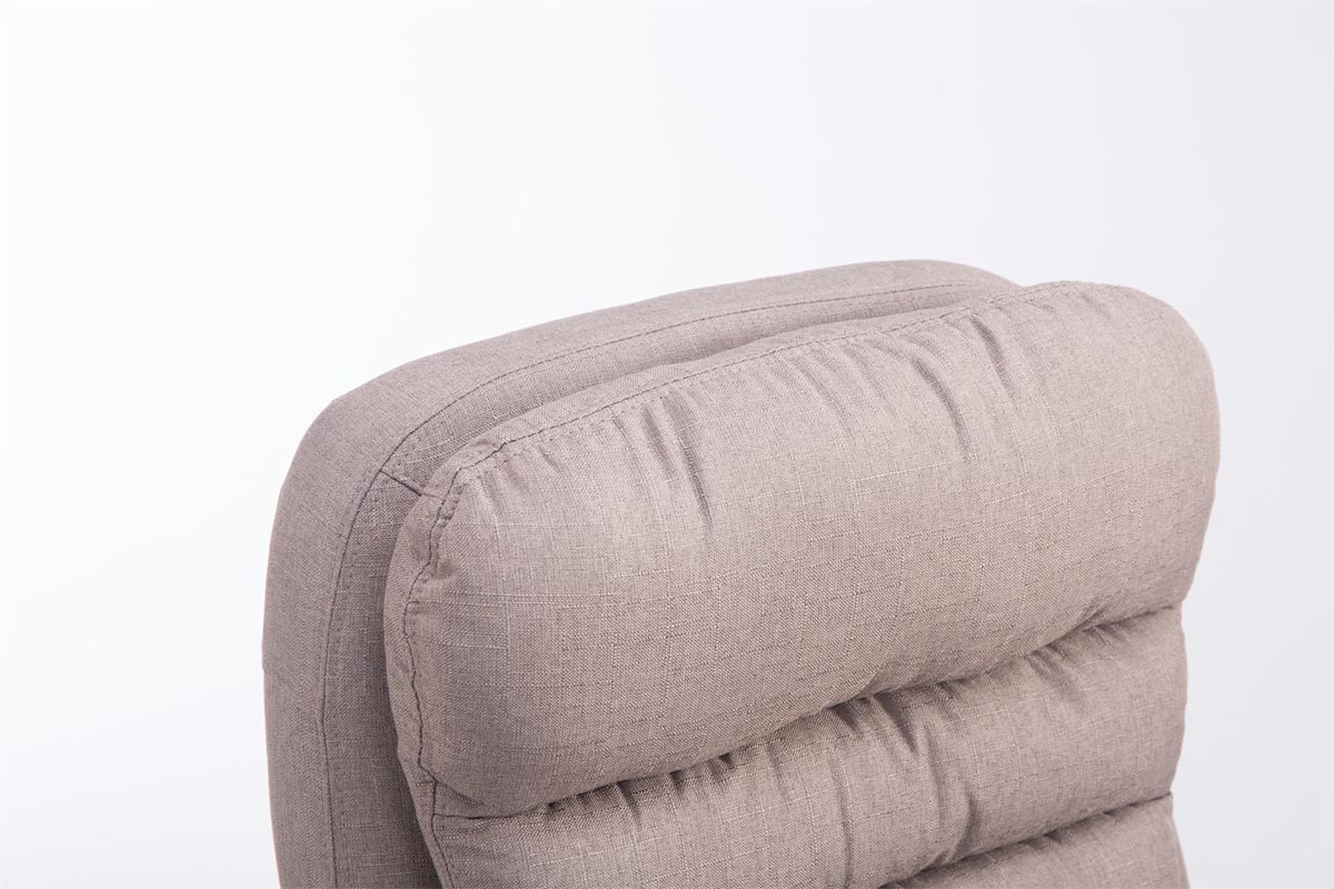 Fauteuil de bureau XXL Vancouver Tissu