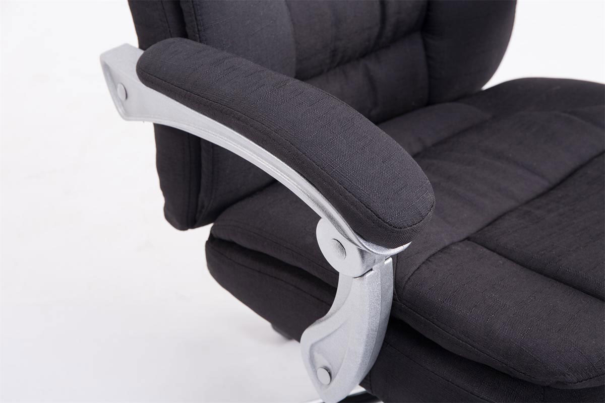 Chaise de bureau XL Troy Tissu