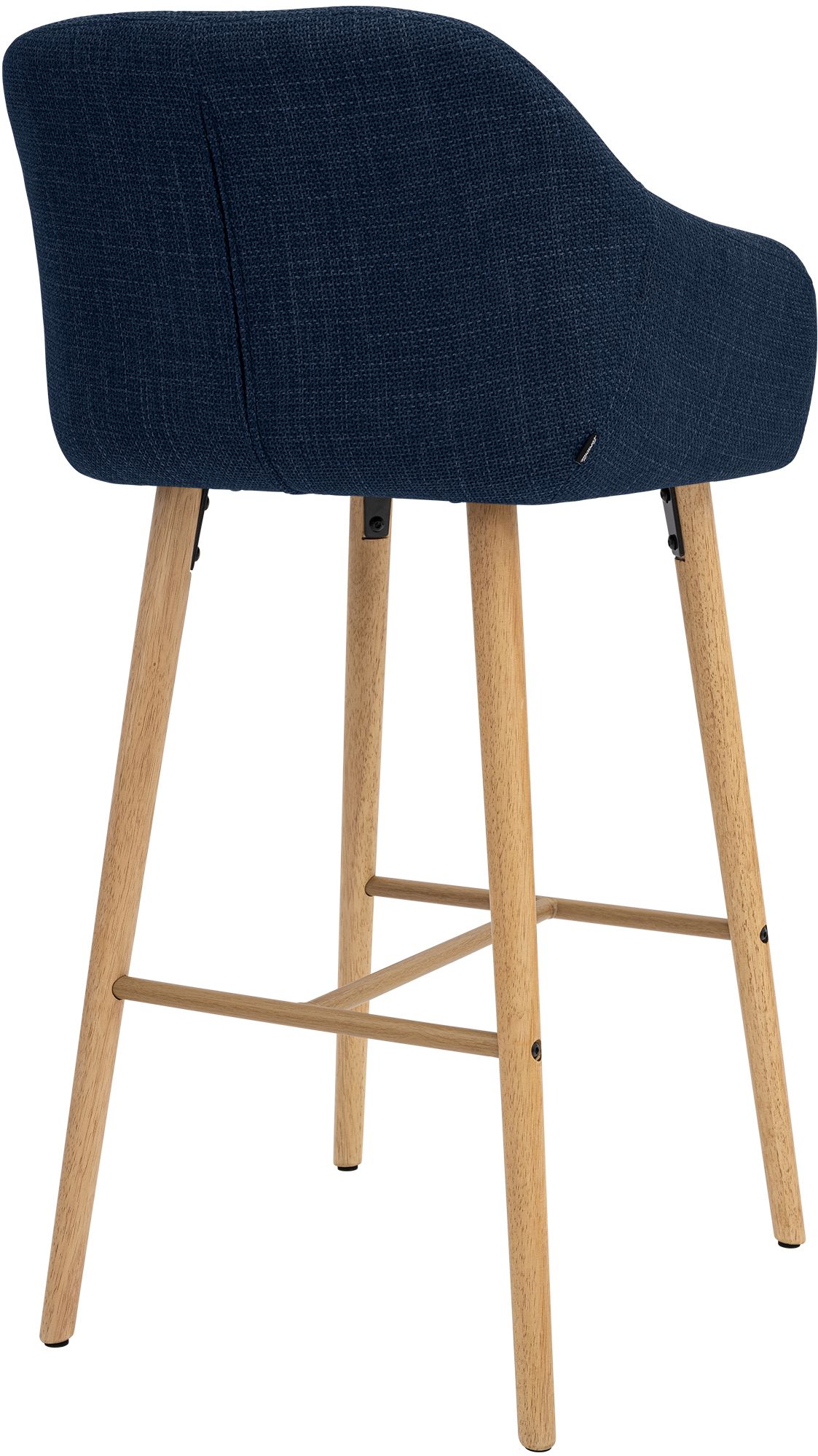 Tabouret de bar Ando tissu