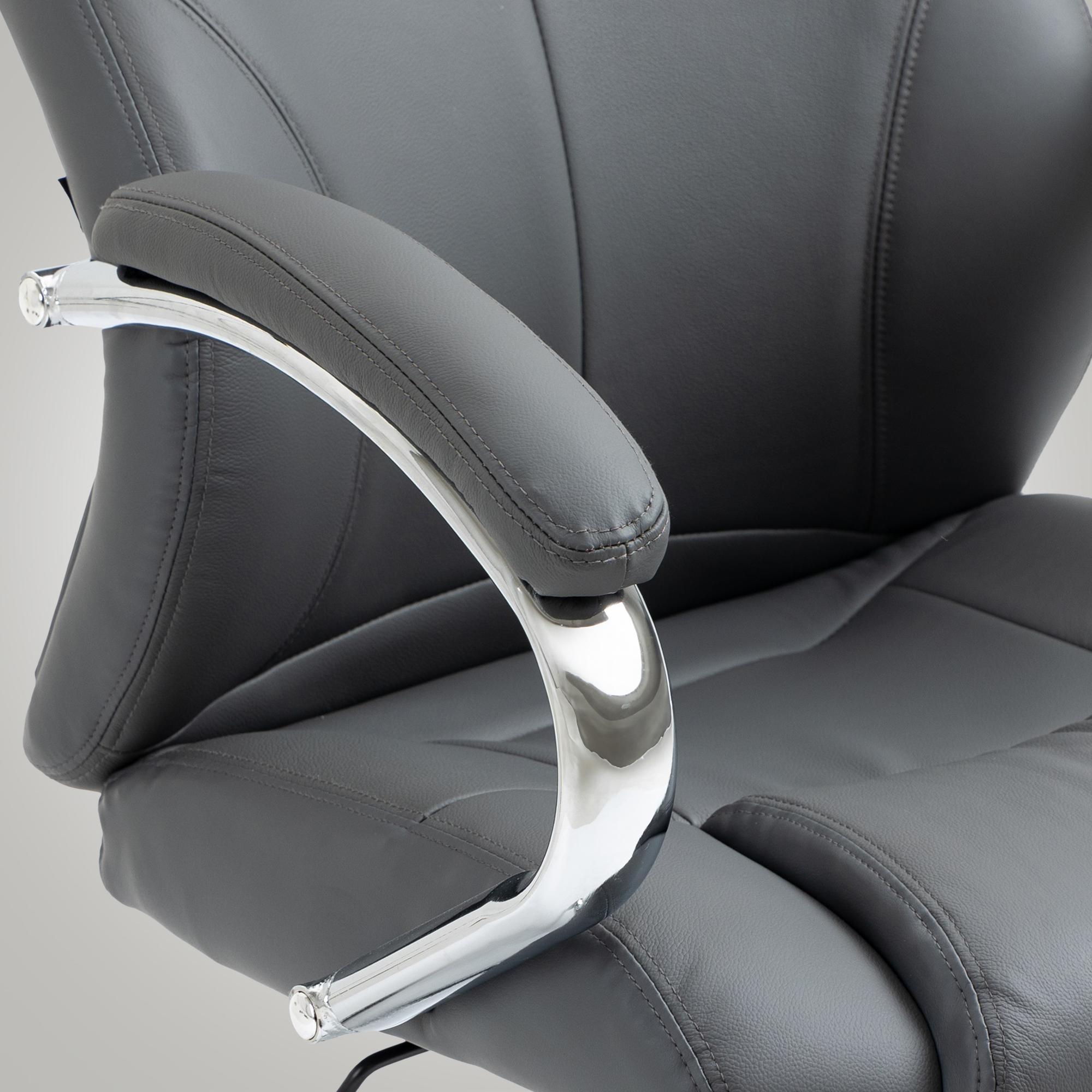Chaise de bureau Salford cuir véritable