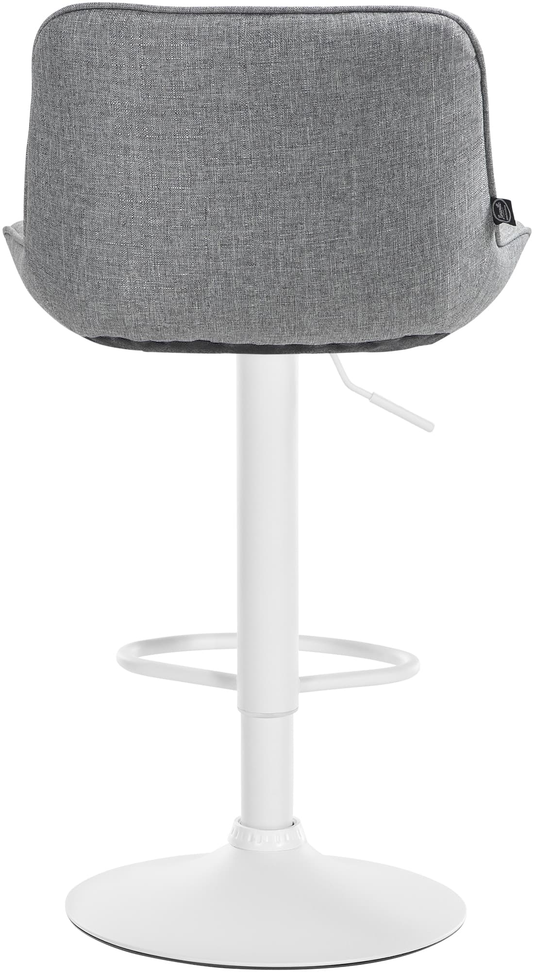 Lot de 2 tabourets de bar Vonore tissu