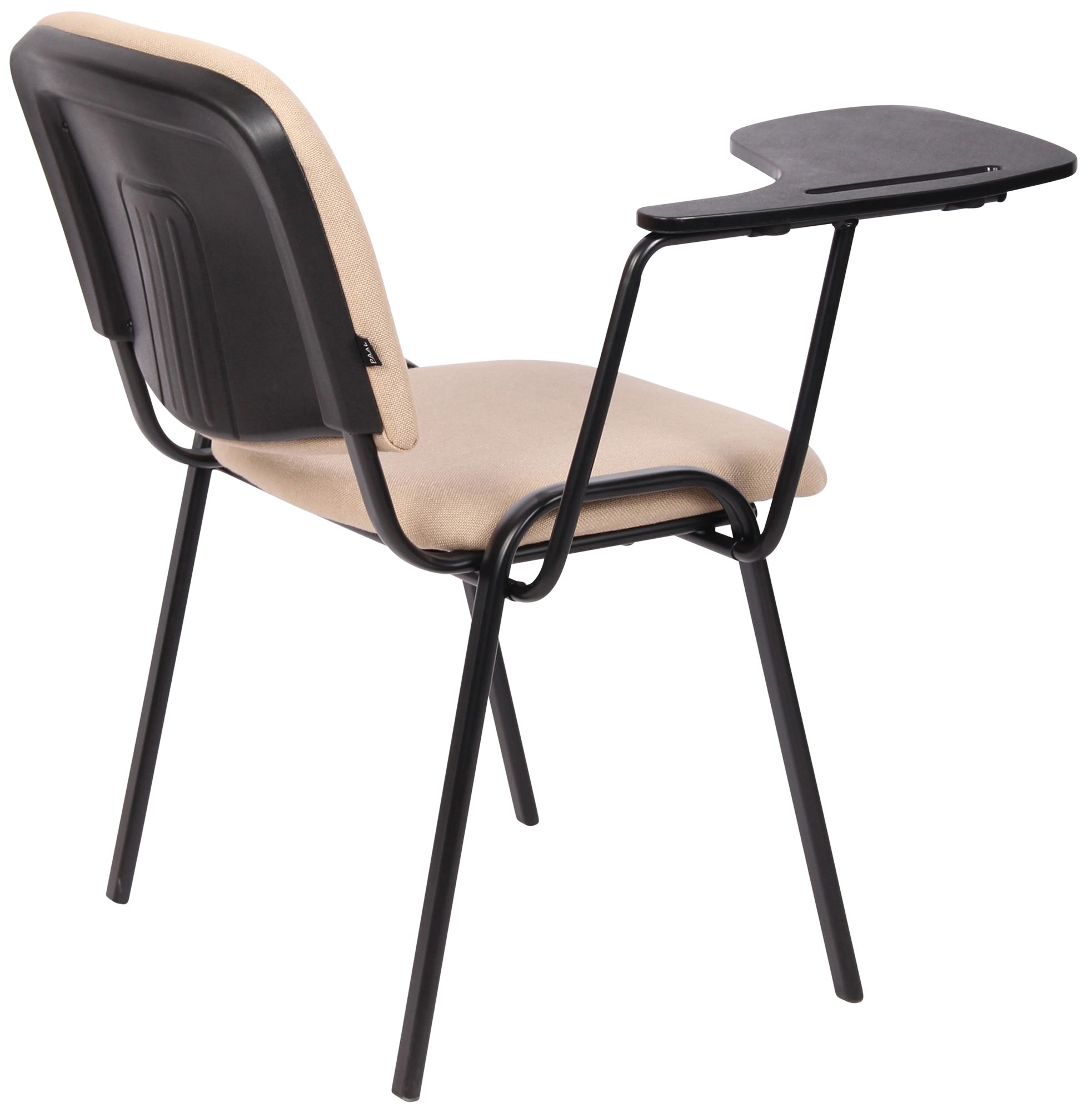 Lot de 4 Chaises Ken en tissu avec tablette rabattable