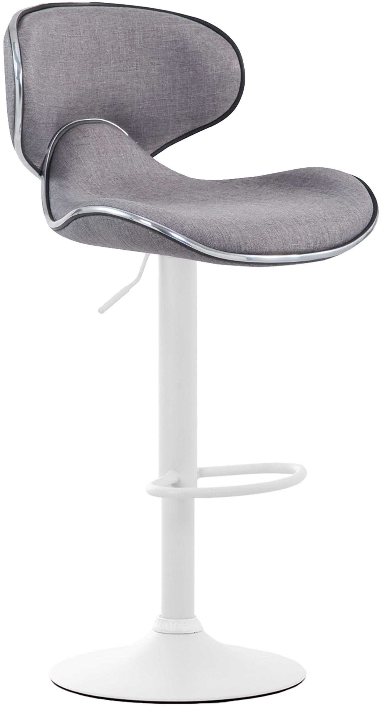 Lot de 2 tabourets de bar Las Vegas V2 en tissu