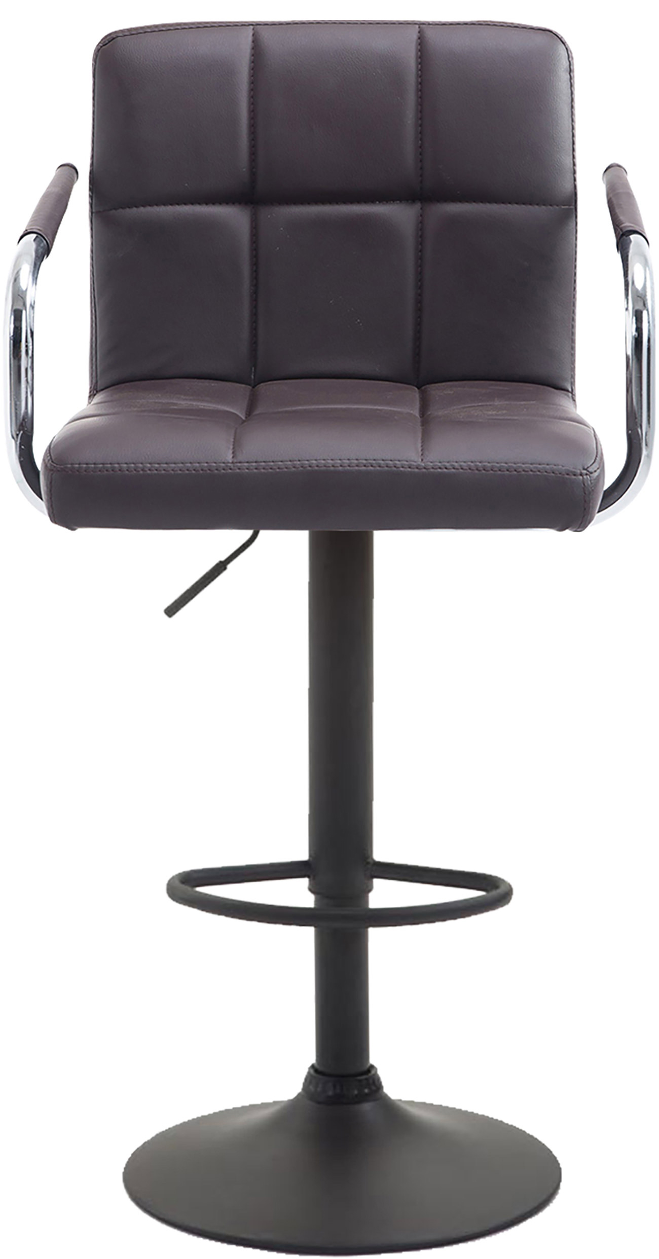 Lot de 2 Tabourets de Bar Lucy  V2 en Similicuir