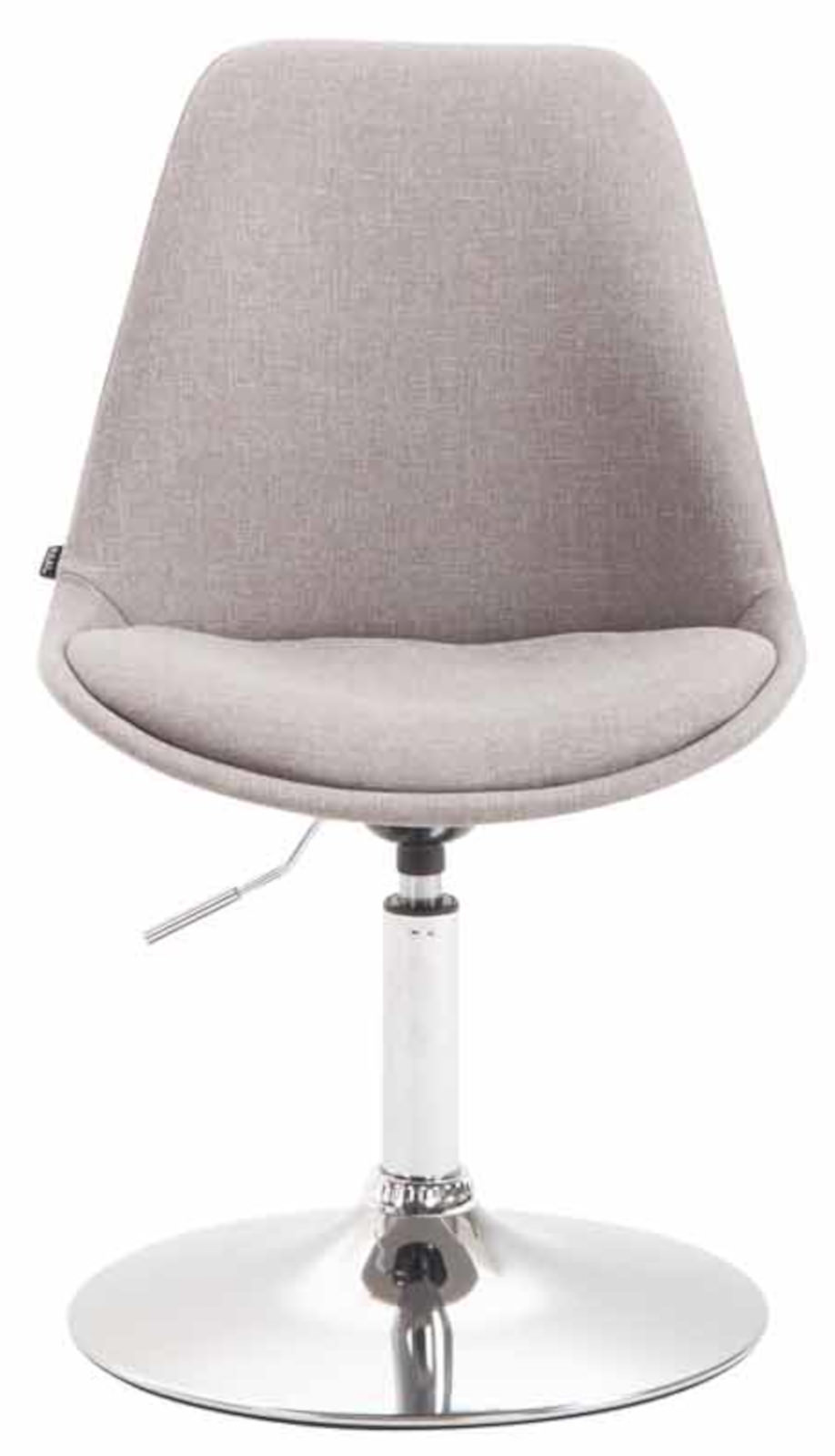 Lot de 4 Chaises de salle à manger Maverick tissu avec pied trompette