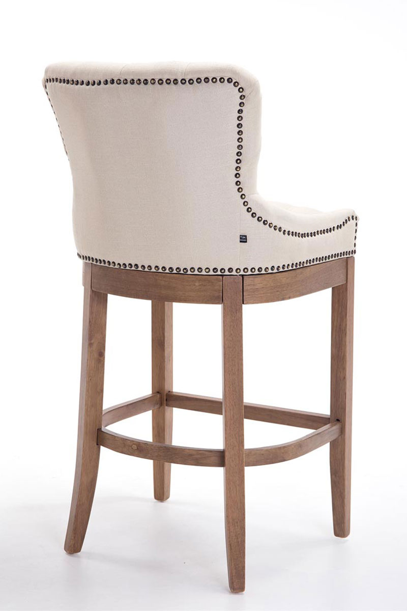Lot de 2 Tabourets de Bar Lakewood en Tissu