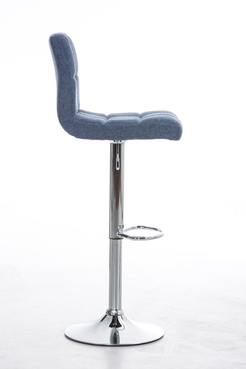 Tabouret de bar Peru revêtement tissu