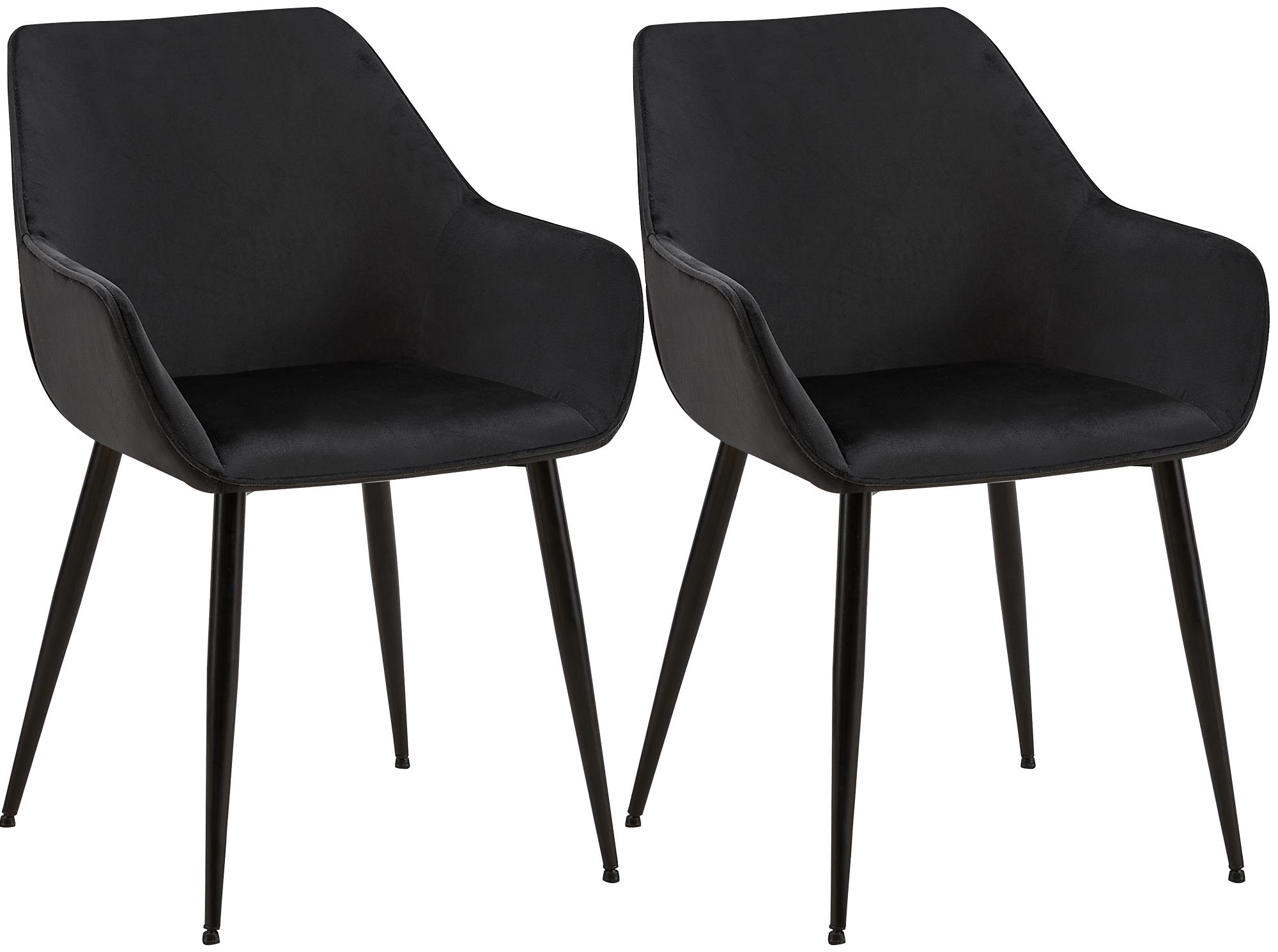 Lot de 2 chaises de salle à manger Luena