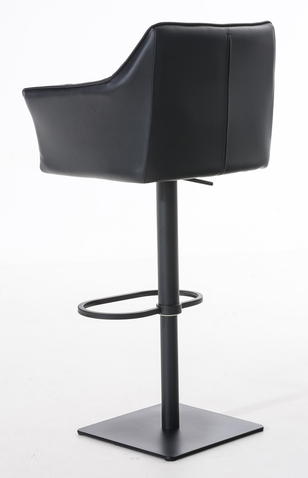 Lot de 2 tabourets de bar Damaso en similicuir