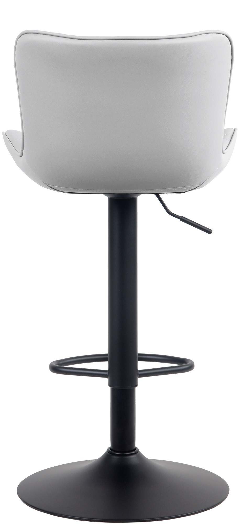 Tabouret de bar Emma Pied en Métal Hauteur réglable Siège pivotant