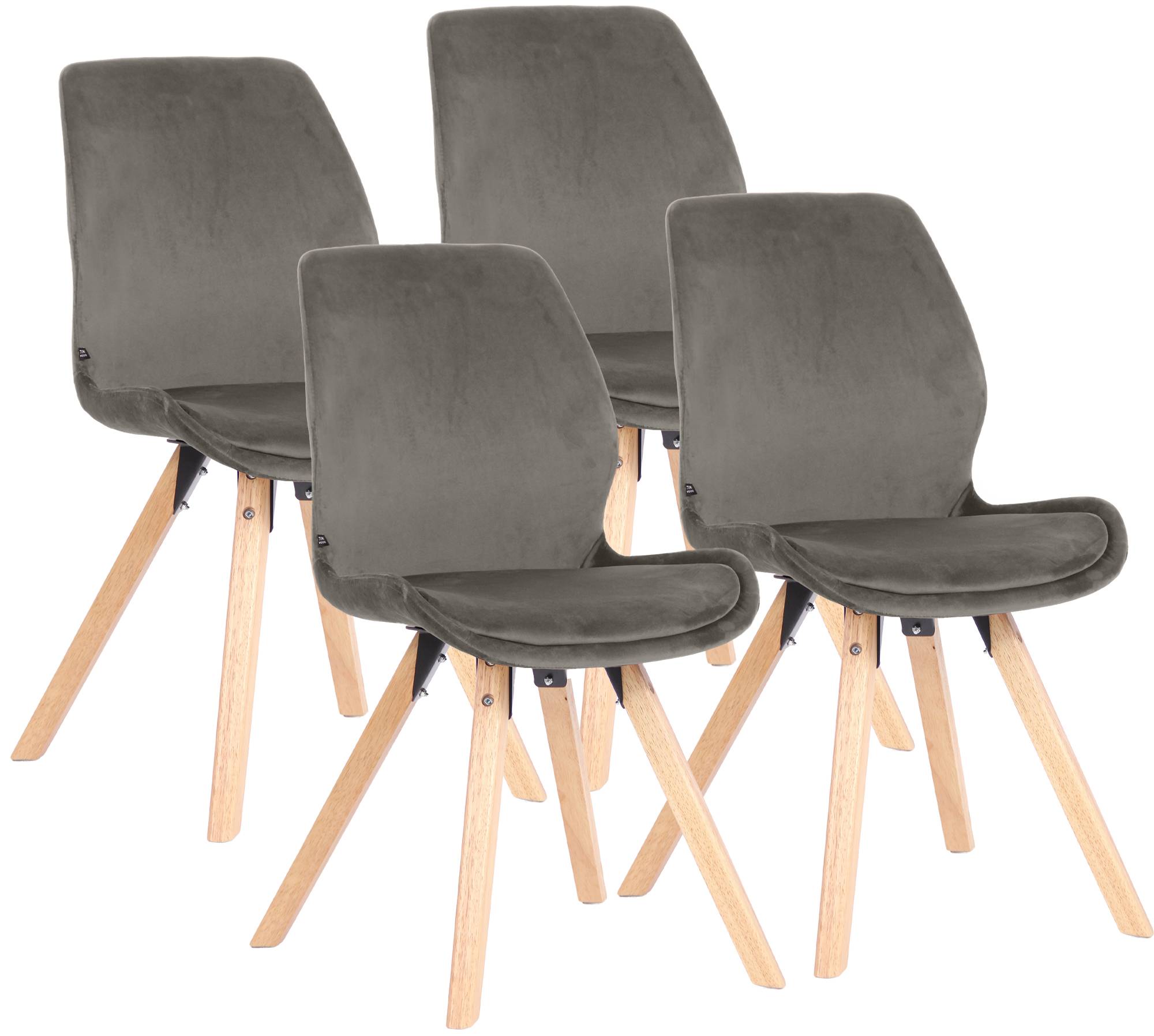 Lot de 4 chaises Luna