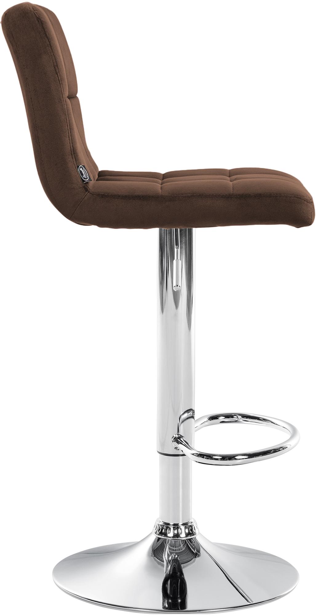 Tabouret de Bar Peru Velours