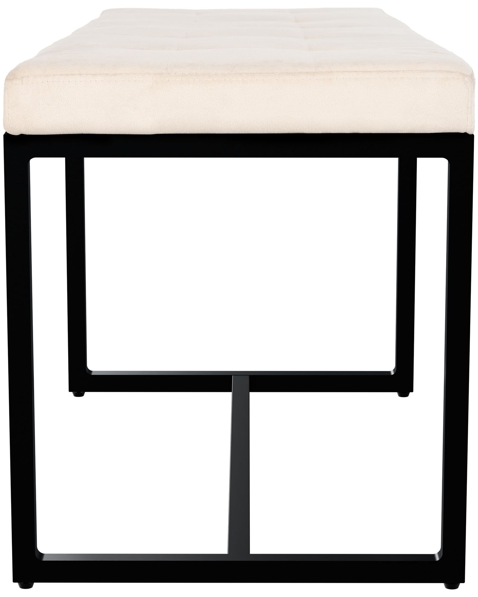 Banc Barci avec structure noire