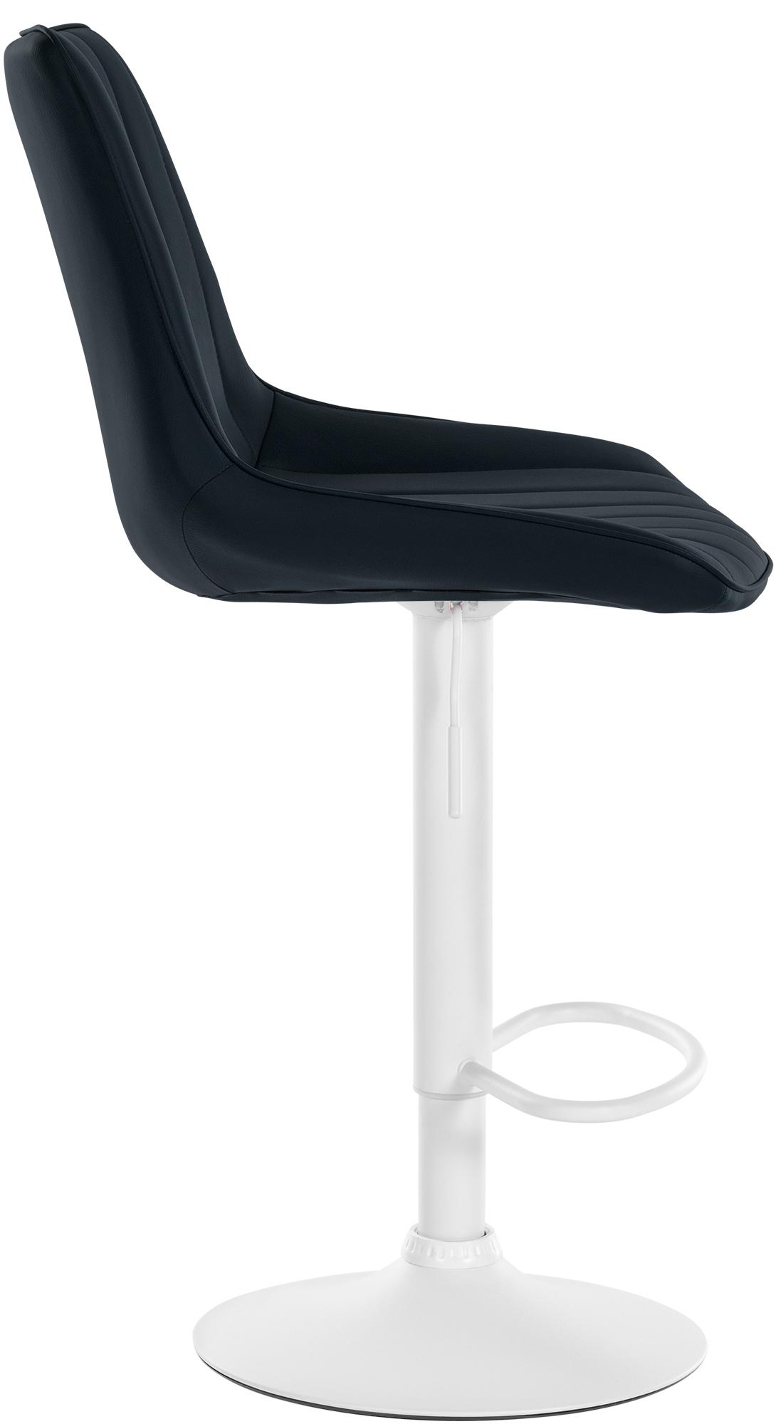 Lot de 2 tabourets de bar Toni en similicuir