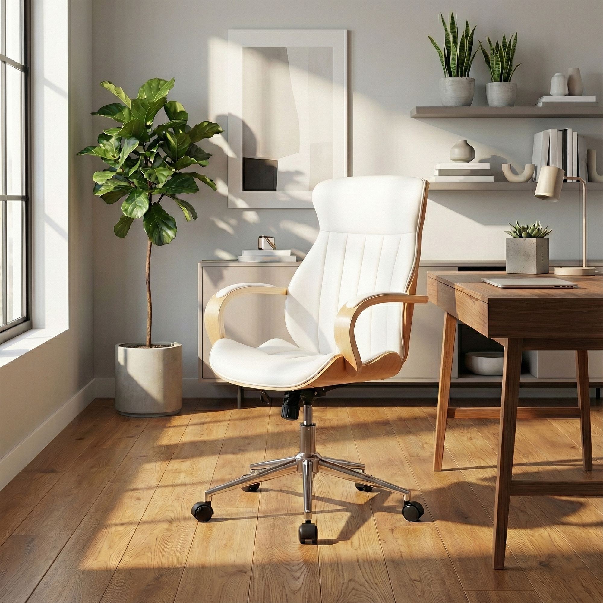 Fauteuil de bureau Melilla en similicuir