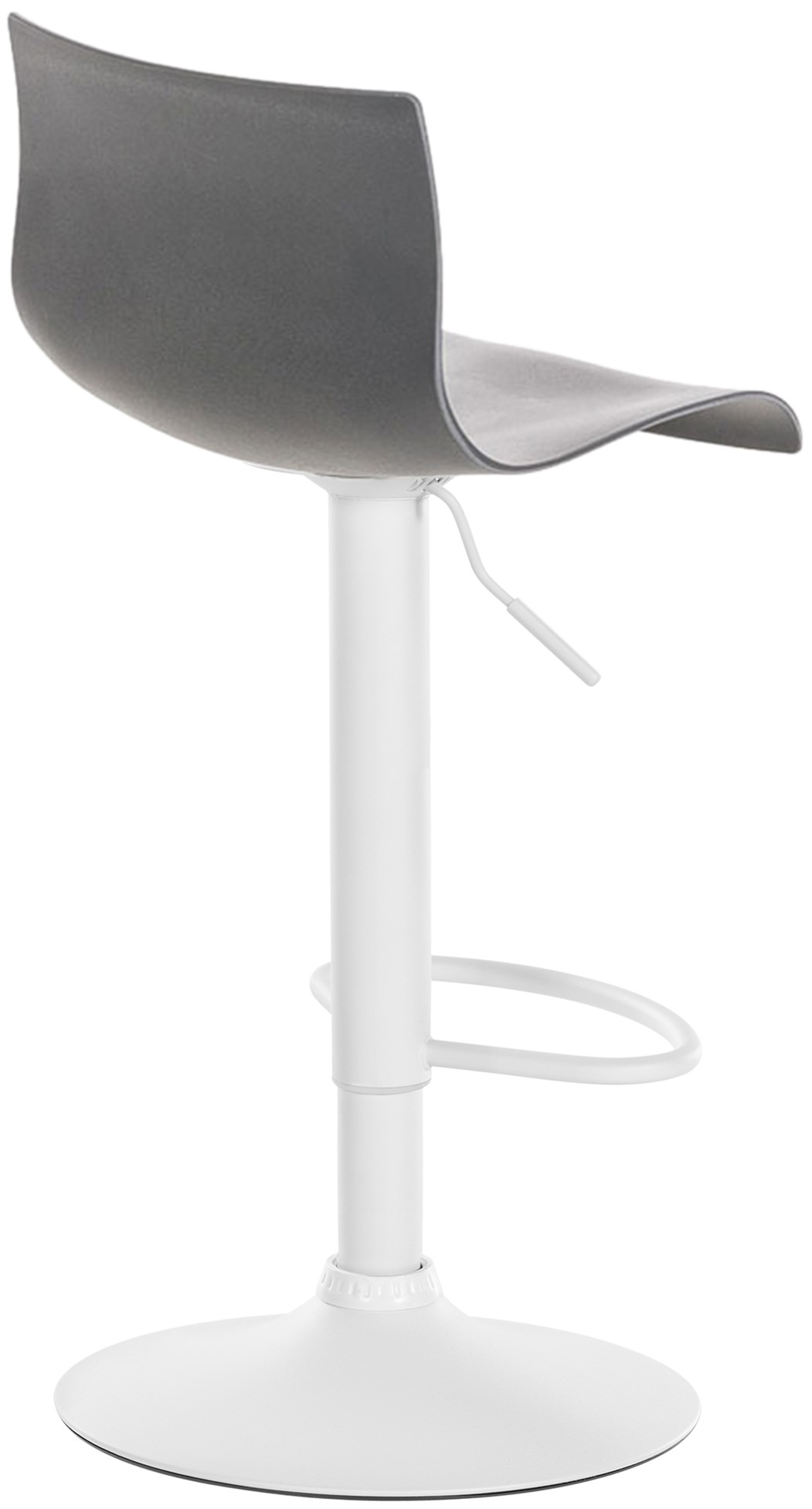 Tabouret de bar Hover Réglable en Hauteur Assise Plastique