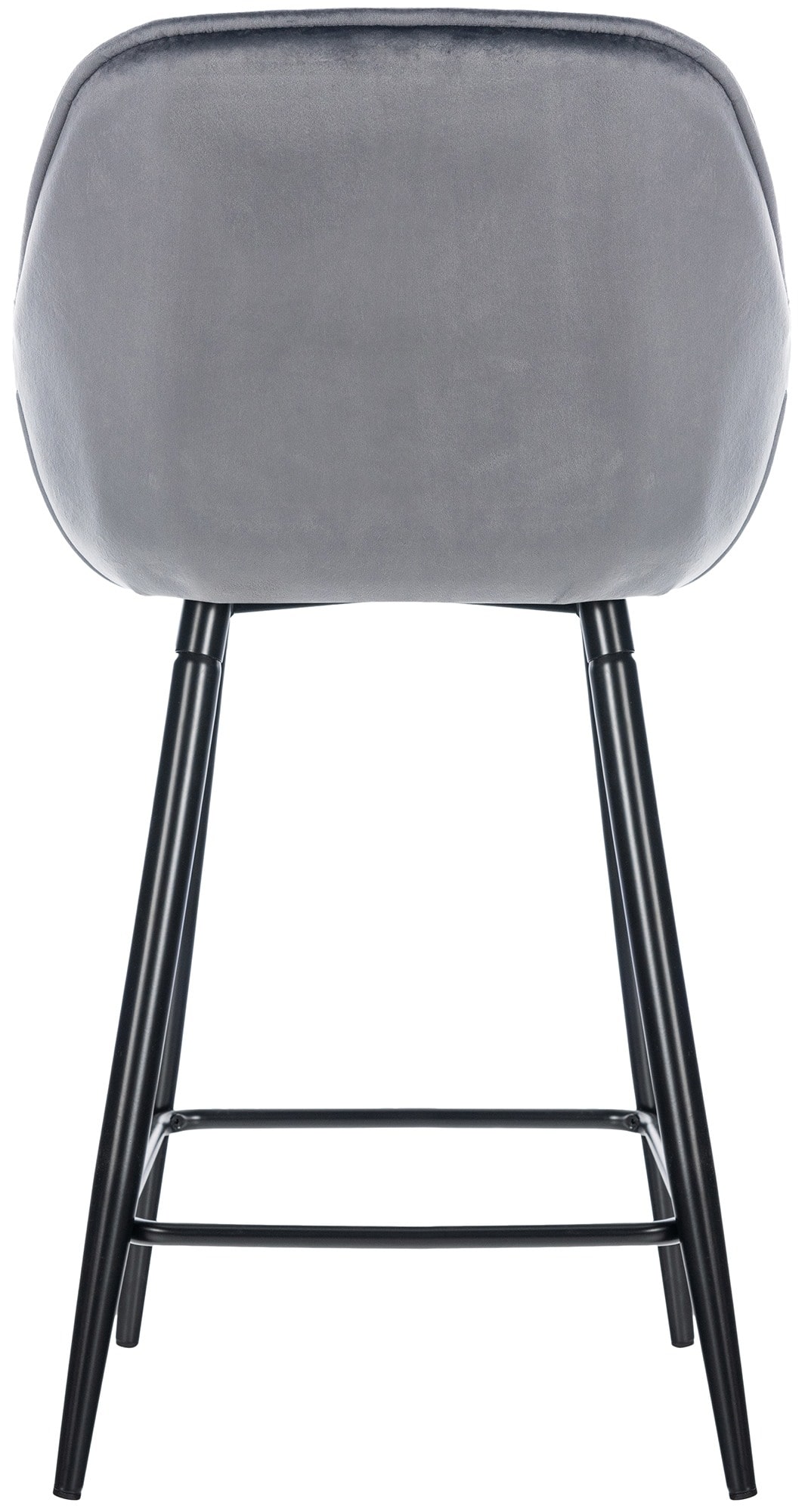 Lot de 2 Tabourets de bar Gibson avec Pieds en Métal