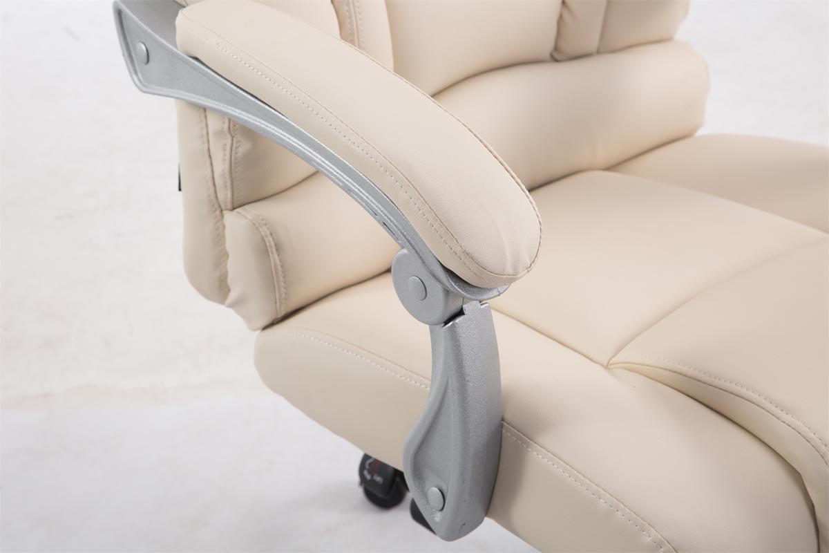 Fauteuil de bureau Pacific avec un repose-pieds intégré