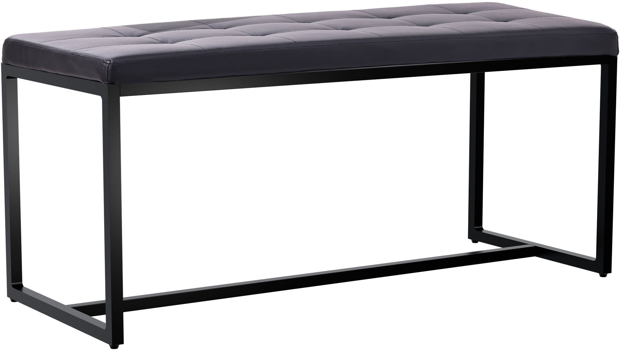 Banc Barci avec structure noire