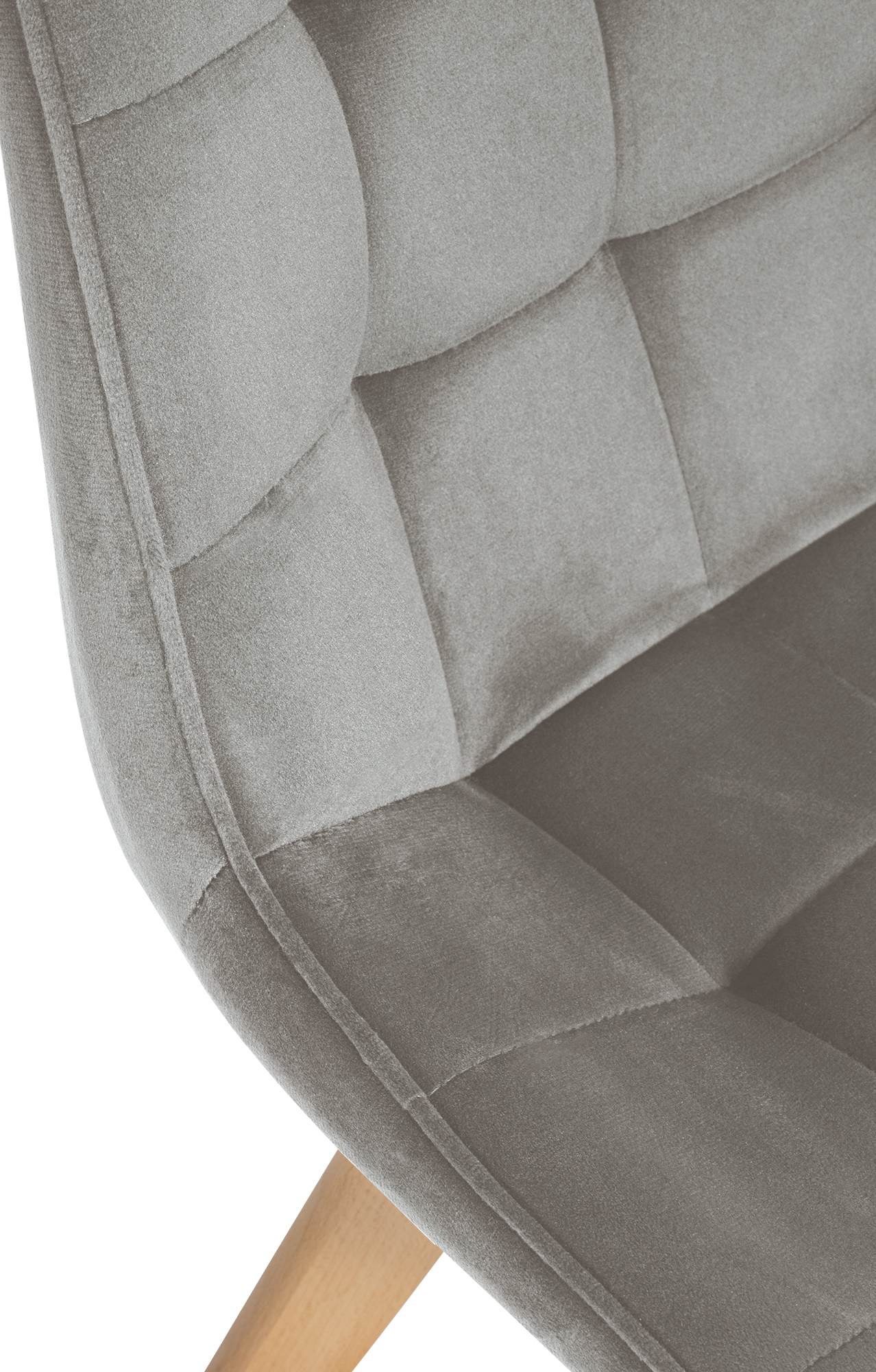Lot de 2 chaises Brook velours