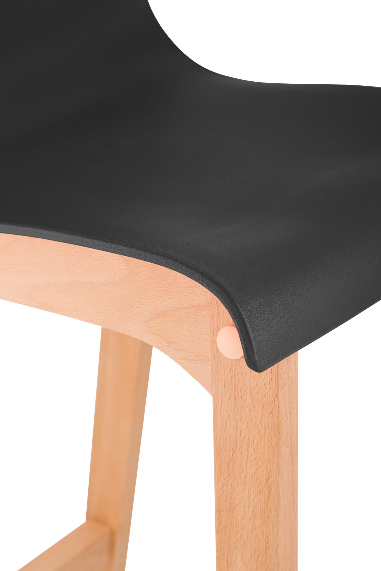 Tabouret de Bar Hover Pieds en Plastique Natura